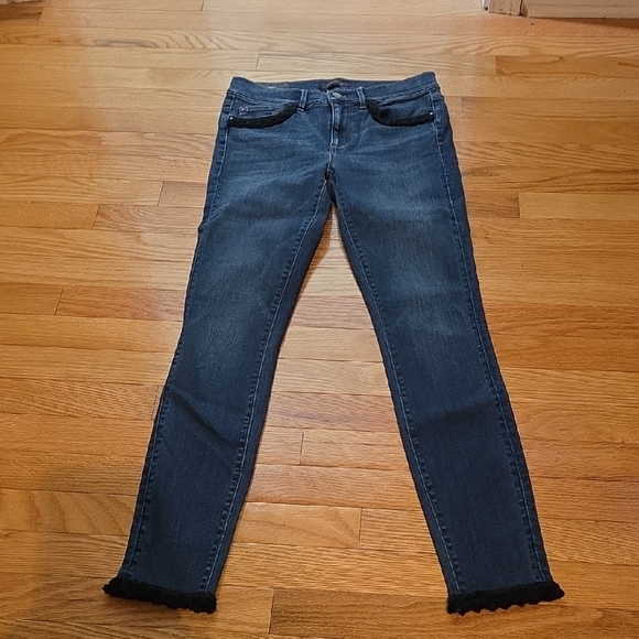 Ann Taylor Dark Blue Skinny Jeans - Picture 1 of 11